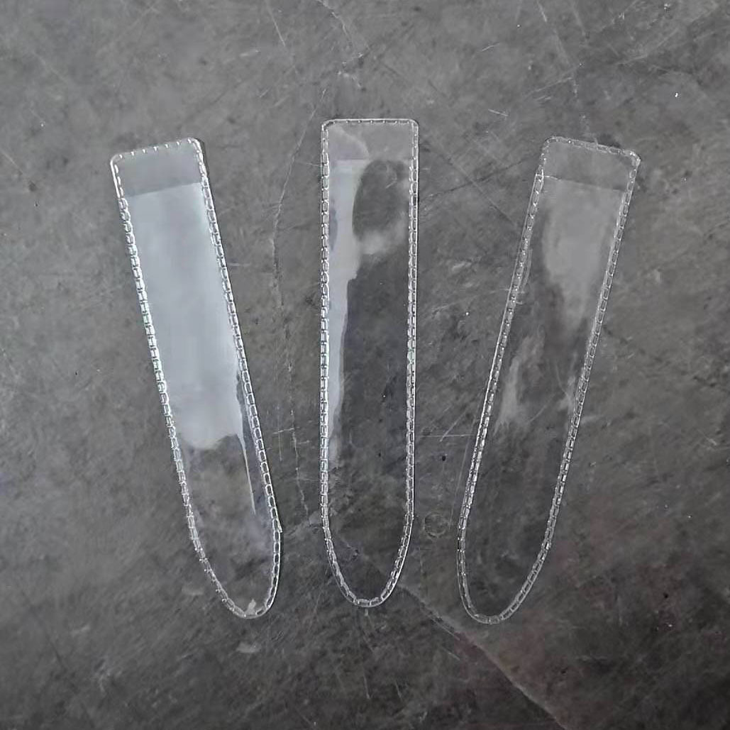 厂家直销高频热压pvc棉签袋pvc透明袋叉子勺子手柄包装袋