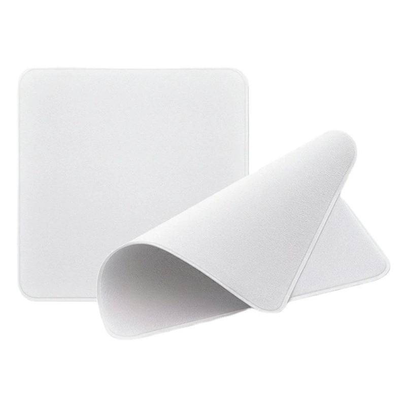 Фабрика в наличии оптом Дешевая ткань для полировки двухслойная мягкая ткань для полировки из микрофибры протирочная ткань с принтом ЛОГОТИП