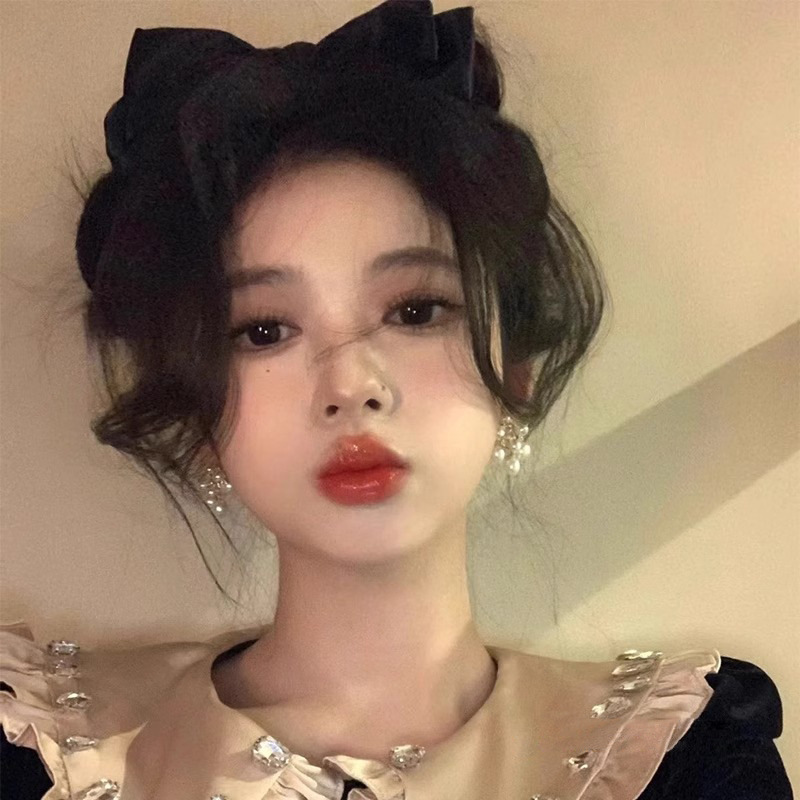 Horquilla clip de arco de gran tamaño clip de tiburón de espalda de niña horquilla de alto grado dulce temperamento clip tocado