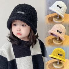 1歳から10歳までの女の子の春祭り子供用帽子ベビー漁師帽子2024秋冬男の子と女の子の盆地帽子