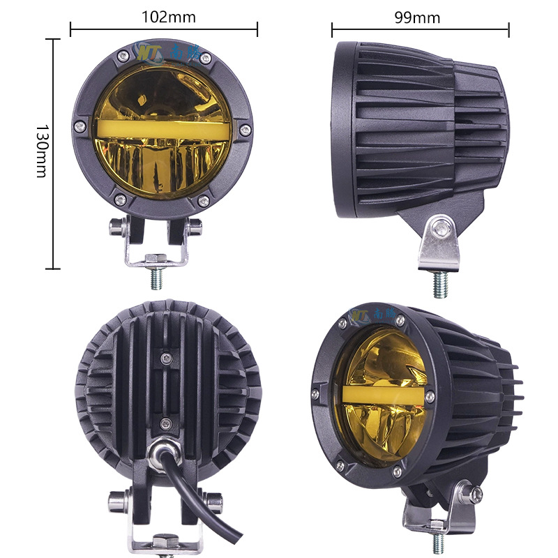 4 pulgadas redondas LED faro fuera de carretera carcasa faro de coche carcasa faro de techo carcasa accesorios de carcasa faro