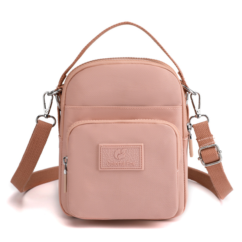 2022 Neue Modetrend-Schulter für Damen im Freien Freizeit Telefon Schlüssel Zero Wallet Anti-Spritz-Nylontasche_voghion.com