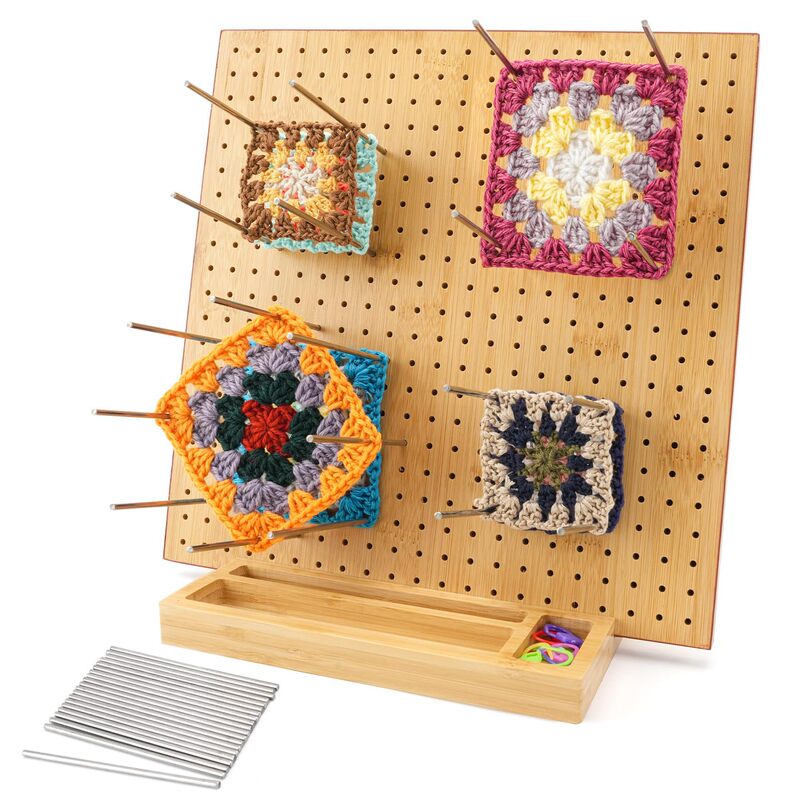 Bamboo Wood Braided Crochet Project Board Hand Braided Board for Braided Hook Stainless Steel Needle Square Wooden Braided Board Bamboo Wood Braided Crochet Project Board Hand Braided Board for Braided Hook Stainless Steel Needle Square Wooden Braided Board