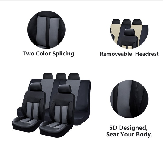Automobili e motociclette Coprisedile per auto Coprisedile Cuscino Materiale PVC completo multicolore Quattro stagioni Universale all'ingrosso 088 & archer0603 &_voghion.com