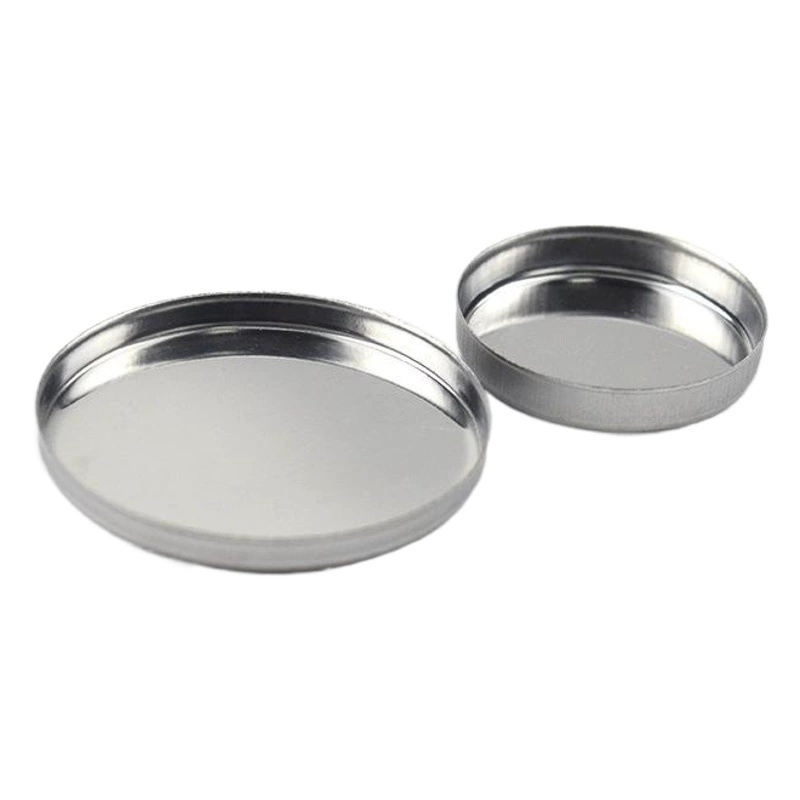 Аксессуары для макияжа круглые квадратные тени для век DIY алюминиевая пластина железная пластина жести Гальваническая пластина из нержавеющей стали пустая железная пластина в наличии