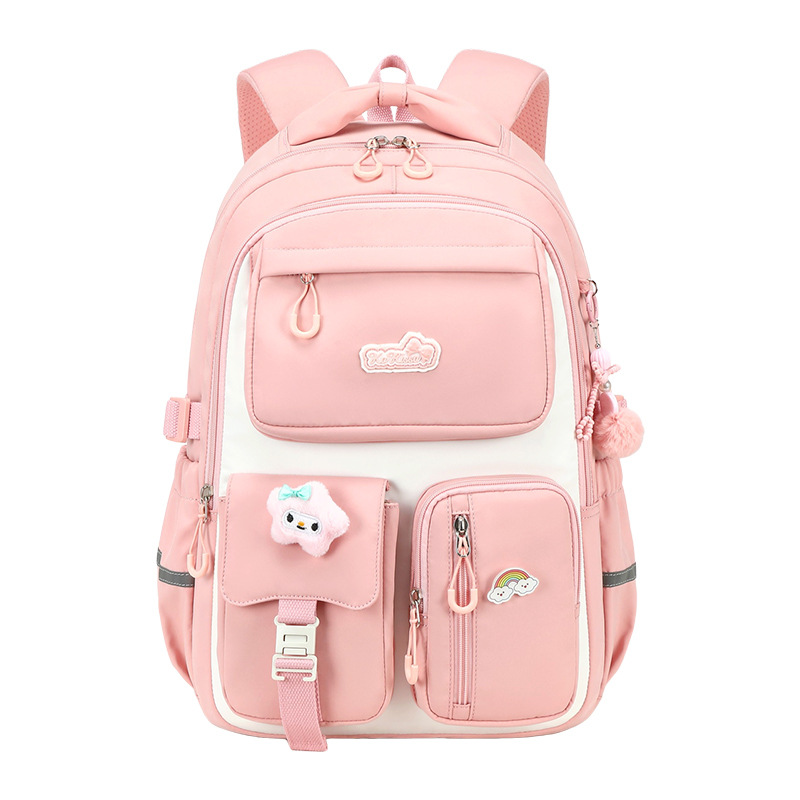 Mochila de explosión transfronteriza, mochila de alta capacidad para estudiantes de secundaria, nueva mochila ultraligera.