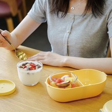 乐扣便当盒LCB001花生密封水果保鲜盒1.1L上班学生可微波便携饭盒