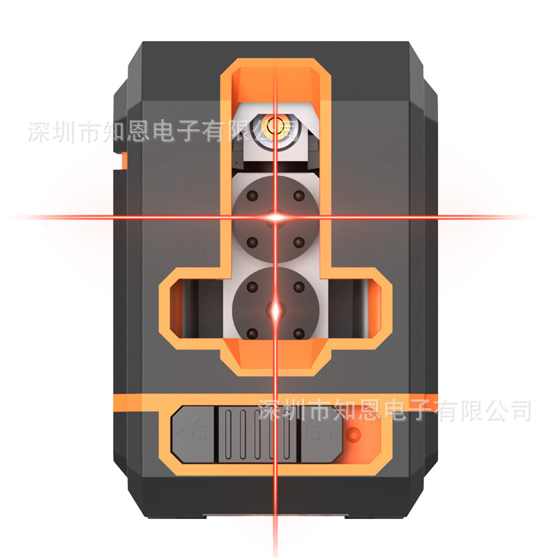 迷你小巧红外线激光水平仪绿光2线投线仪高精度平水仪Laser level