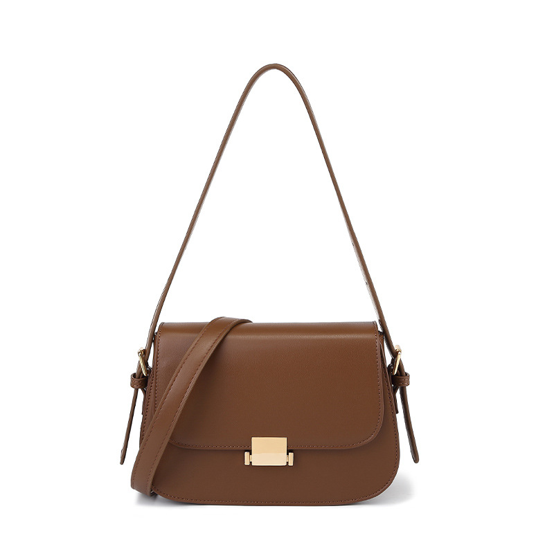 Hong Kong compra bolsos para mujer 2025 nuevo bolso de mensajero bolso de tofu bolso pequeño de hombro y axila bolso femenino de alta calidad