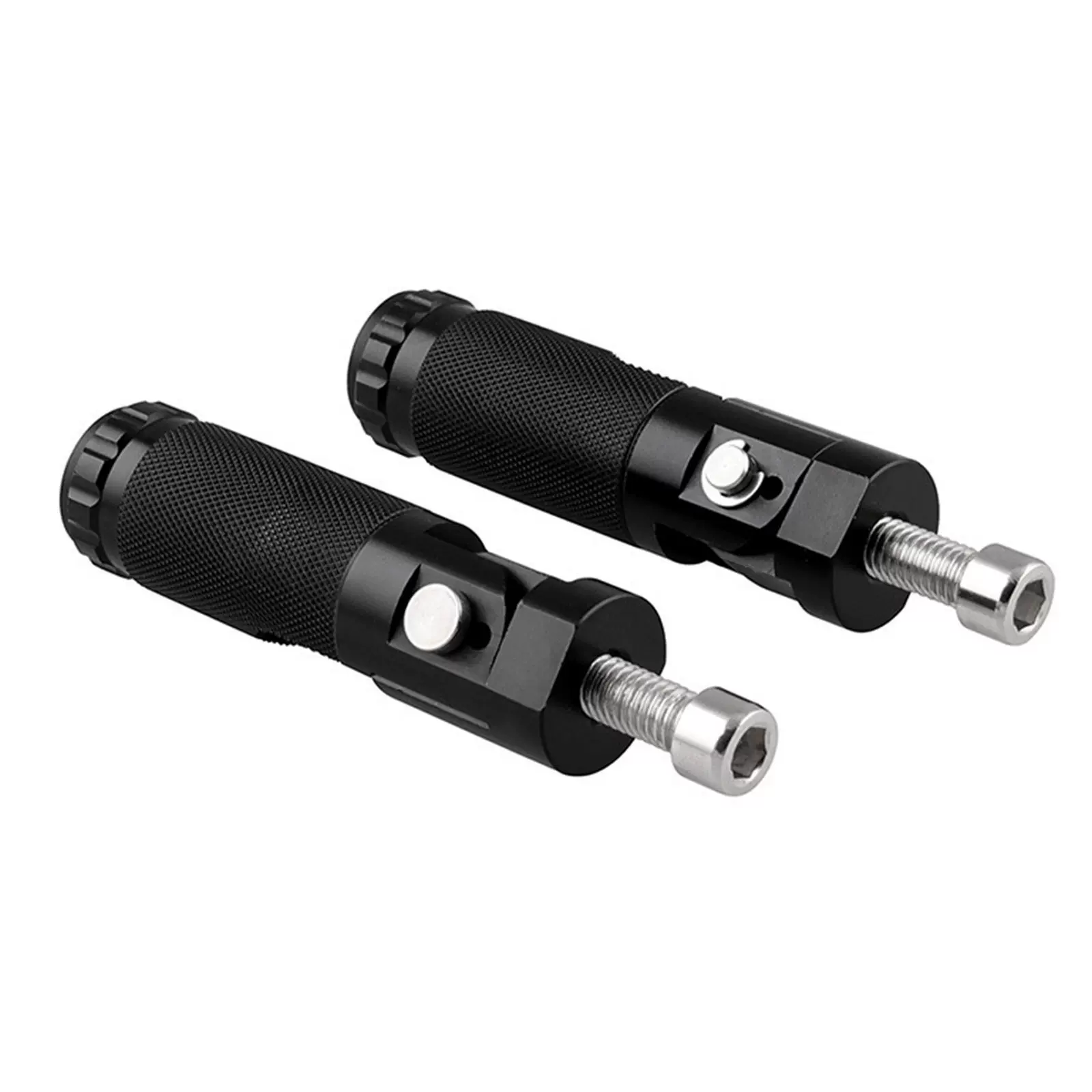 摩托车配件折叠脚踏板改装通用脚蹬铝合金脚踏踩杆防摔款防摔设计