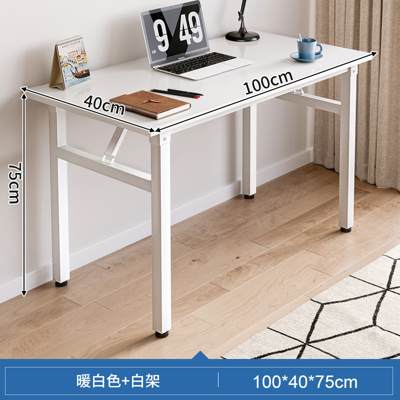 Mesa plegable mesa de comedor mesa plegable para el hogar puesto de mesa portátil rectangular simple plegable mesa pequeña mesa de comedor