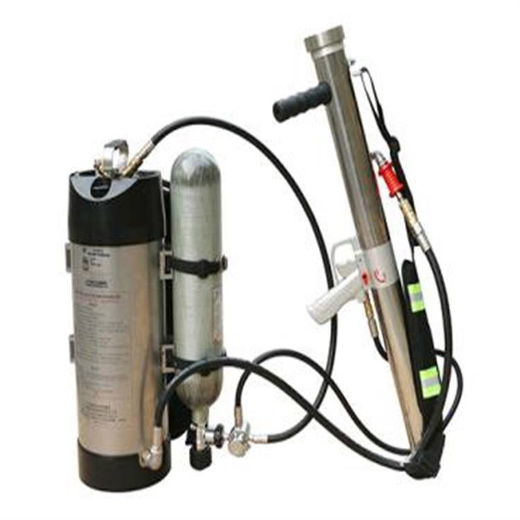 La pistola de agua de pulverización neumática pulsada se utiliza para la lucha contra incendios, también puede disparar bombas de bomba, escaleras de cuerda, bombas de extinción de incendios, etc.