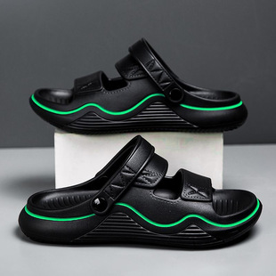 Sandals Men's Summer Outer Wear 2025 New Anti-Slip Dual-Purpose Wading Driving Casual Beach Slippers Men's Summer