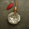 Fashionable pendant from pearl, necklace, sweater, suitable for import, simple and elegant design, European style