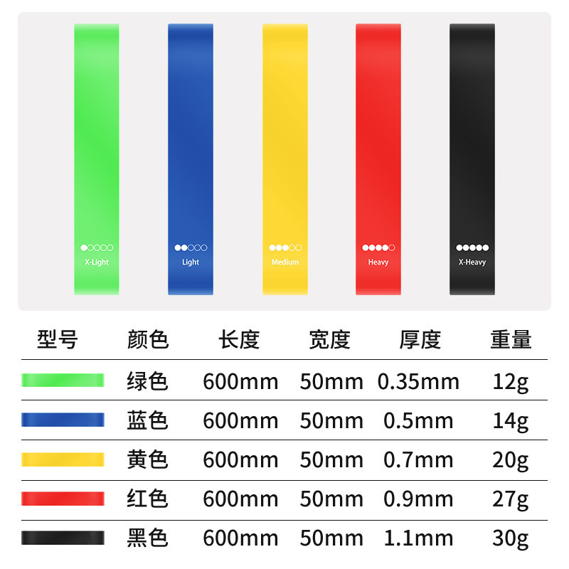健身弹力带女弹力圈瑜伽拉力绳阻力带力量训练腿翘臀神器材拉力带|undefined