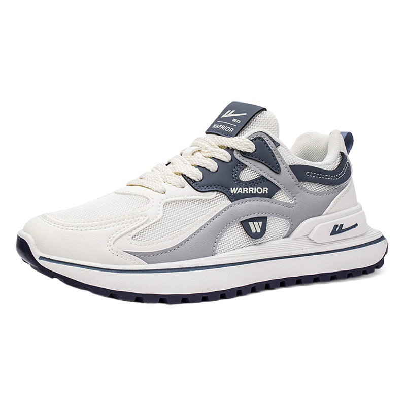 Мужская обувь, новинка 2024, весенне-осенняя спортивная обувь для бега, мужская дышащая универсальная повседневная обувь на мягкой подошве с сеткой