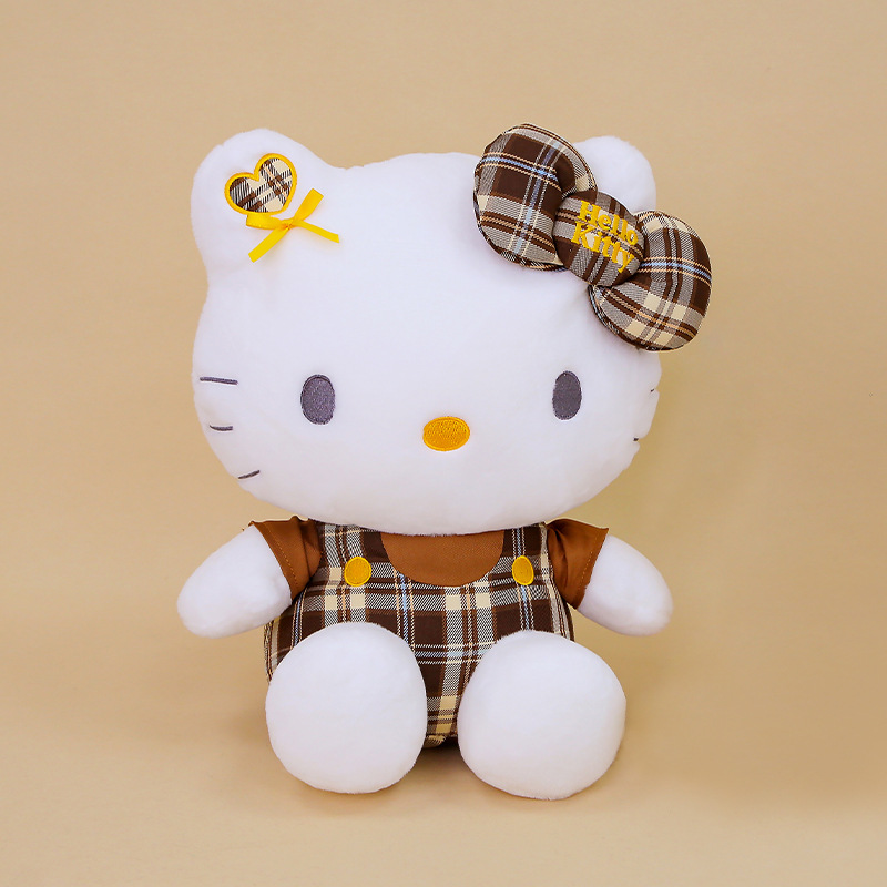 Genuine Hello Kitty Doll Hello Kitty Cat KT CAT Hello Kitty muñeca de peluche de juguete muñeca de niña