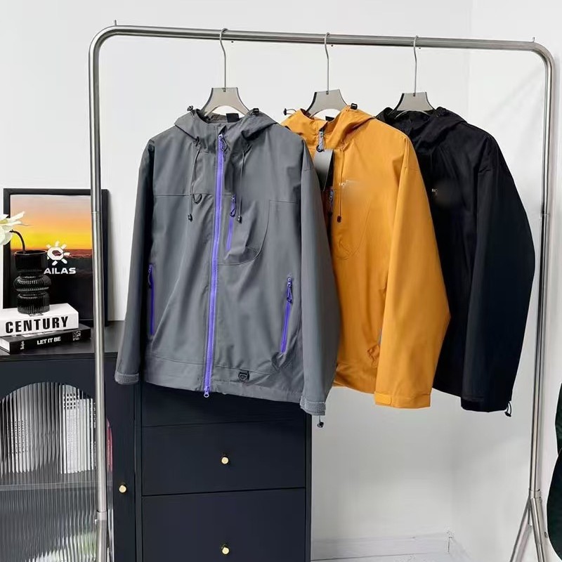Beijia Outdoor Jacket for Women, Unisex Style, with Rubberized Seams, Beijia Alternative, Hooded Coat, Windproof and Waterproof Mountaineering Clothing