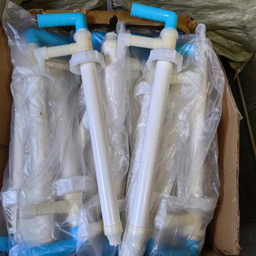 Plastic syringe pump head stack drum oil suction oil tube chemical oil pump manual plastic oil siphon wholesale