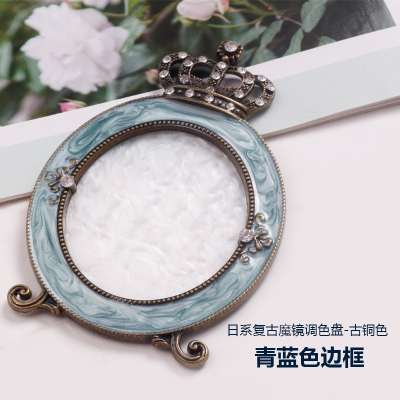 Internet popularidad en el marco de exposición de la corona paleta nuevo retro corona cubierta tablero de exposición