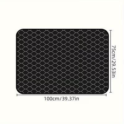 Avtomobil döşəmə paspasları: easy to maintain, dust-proof - temus-new-trunk-mat-11-75100cmcrystal-velvet