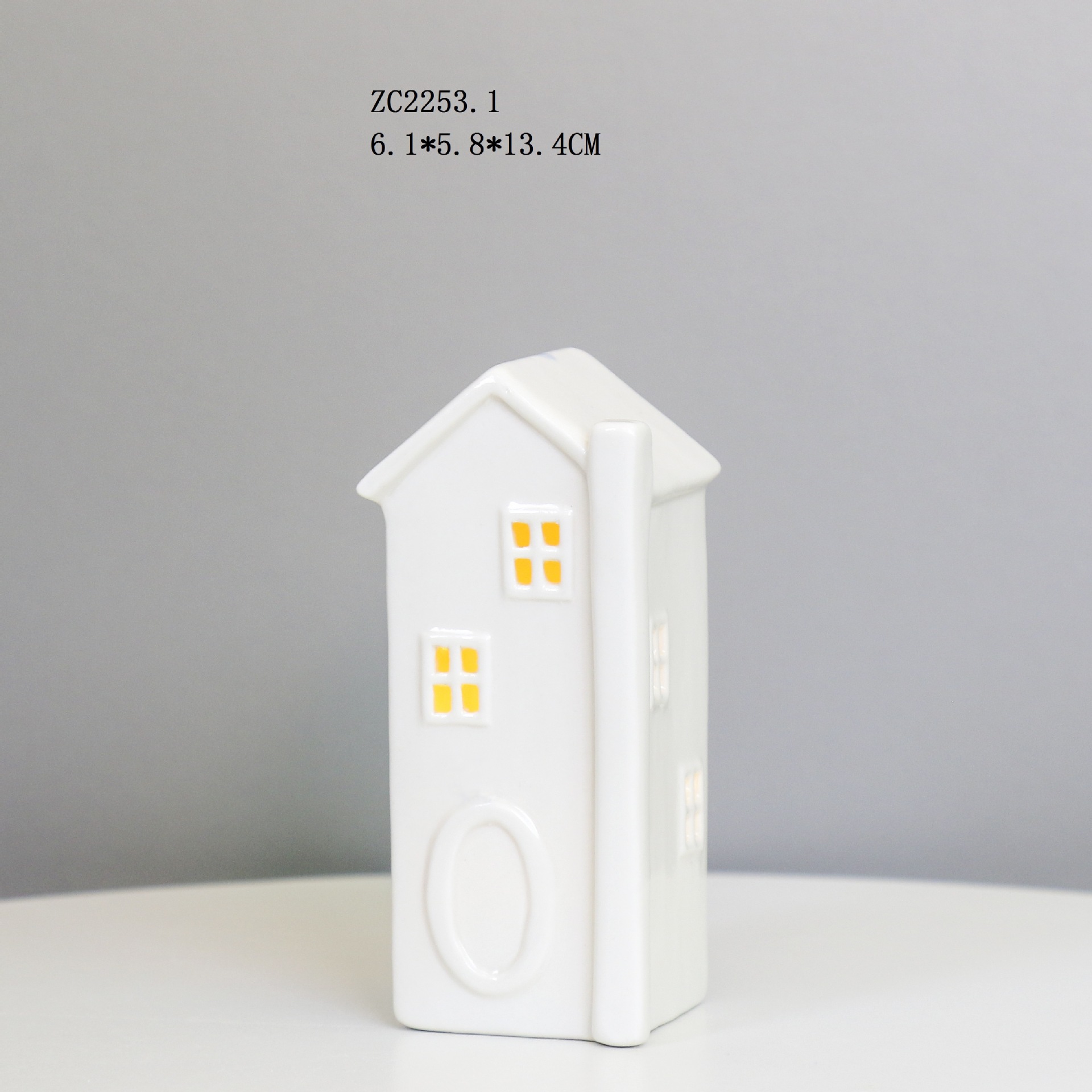 Cerámica creativa casa candelabro vela quemador aromaterapia vela taza tarro cena decoración cerámica creativa exportación al por mayor