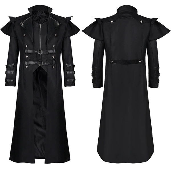 Black trench coat