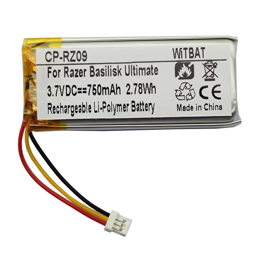 适用雷蛇巴塞利斯蛇Razer Basilisk Ultimate鼠标电池