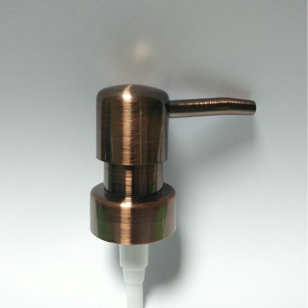 电镀泵头 洗手液瓶新圆头红古铜拉丝卫浴皂液器CHP345A