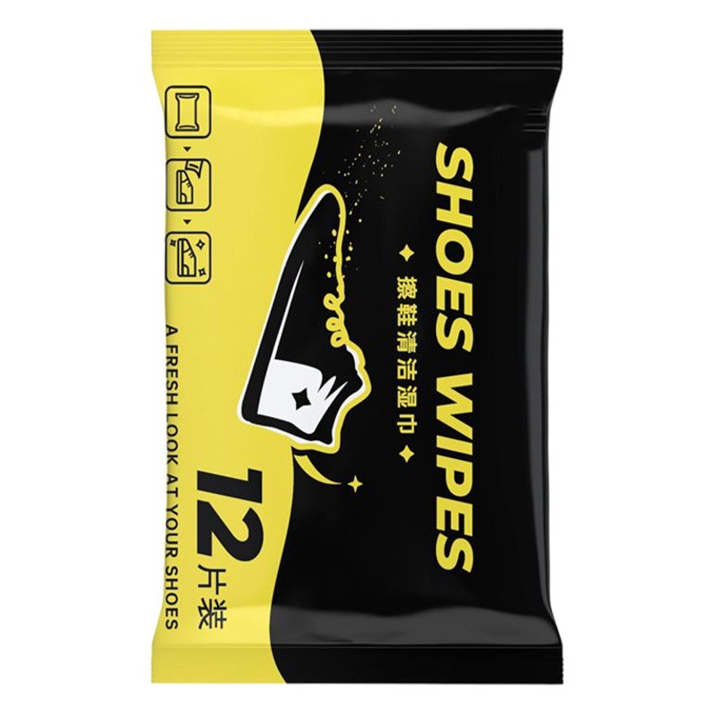 Internet-famous White Shoes Wet Wipes Shoes Wipe Wet Wipe-free Stain-removing Clean Wet Wipes Shoes Sports Sneakers Leather Shoes Wash-free