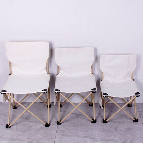 Camping Outdoor Folding Chair Folding Stool Portable Fishing Chair Art Sketching Bench Spring Outing Chair Logo Printable