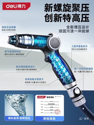High pressure car wash water gun: Powerful High-Pressure Household Car Wash Water