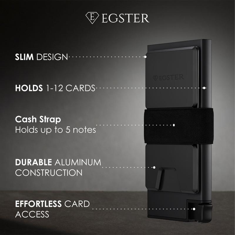 M4832 Aliexpress Amazon nueva cartera de hombre transfronteriza de aluminio de metal para hombres dinero