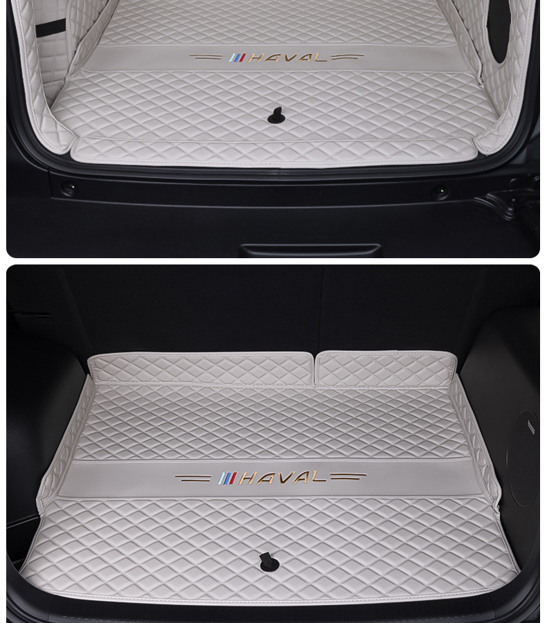 Suitable for 25 Models of Haval Raptor Trunk Mats, Fully Enclosed Raptor Interior Modification Special Car Trunk Mats