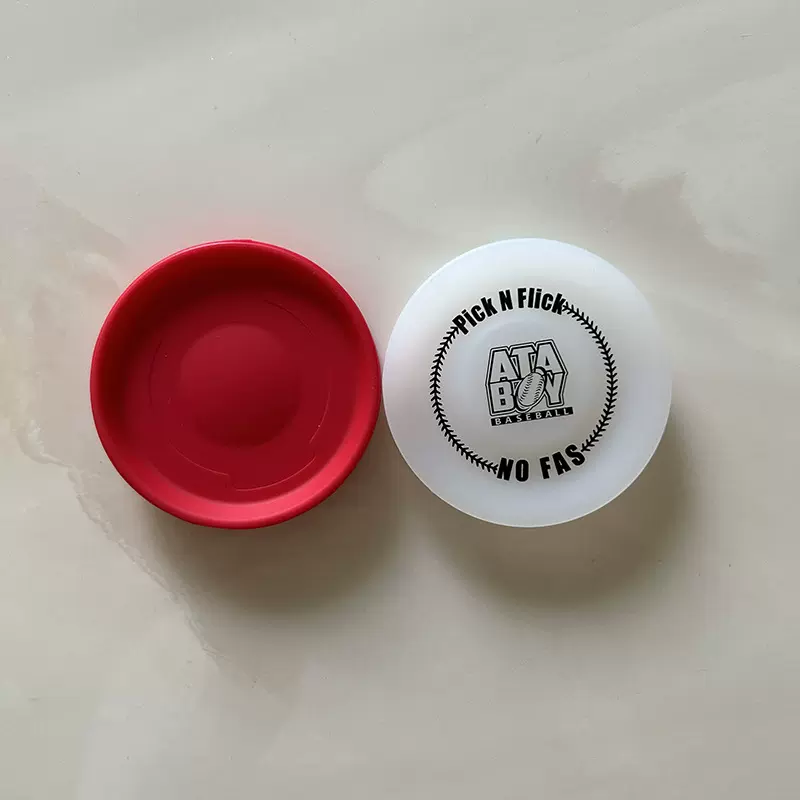 跨境电商亚马逊2024硅胶小飞盘健身户外运动飞盘耐磨旋转厚飞盘