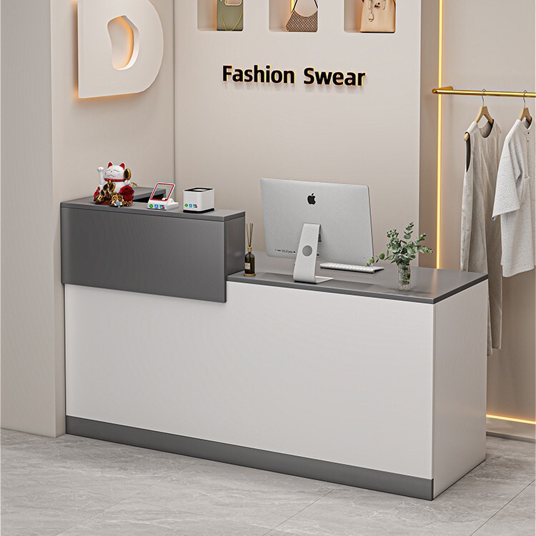 Reception Desk Bar Table Cashier Shop Small Simple Modern Supermarket Clothing Store Shop Restaurant Front Desk Table