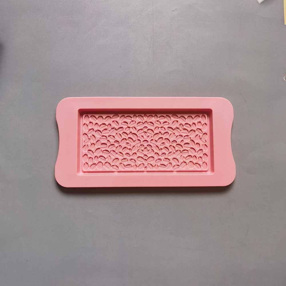 Granos de café chocolate 461 pastel molde de silicona gelatina torta molde de pan herramientas de horneado