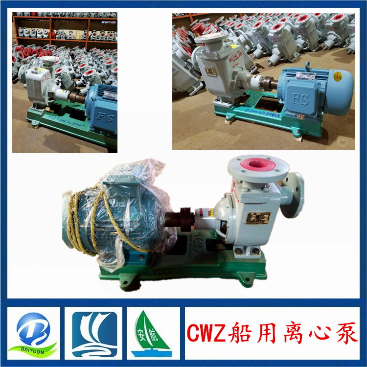 船用自吸式离心泵CCS证书40CWZ-6卧式自吸离心泵 船检CCS