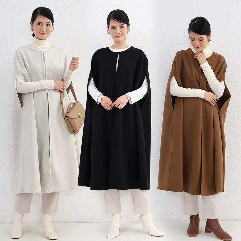 Япония и Южная Корея спотовая съемка 2024 осень и зима новая корейская версия длинного пальто плаща