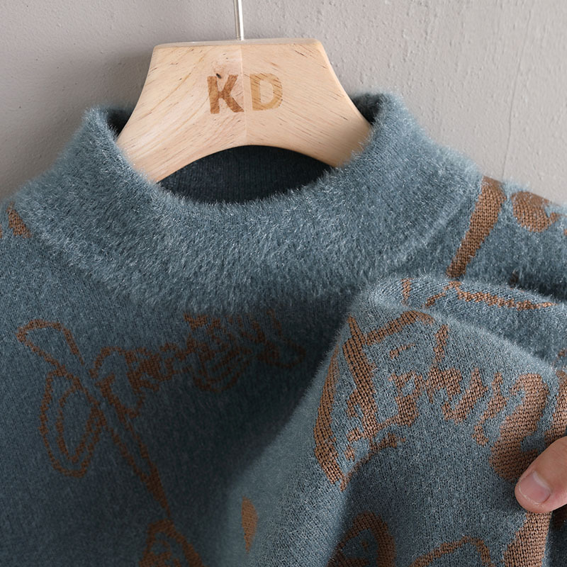Pull tricoté chaud pour homme et femme, nouvelle collection automne/hiver 2024_voghion.com
