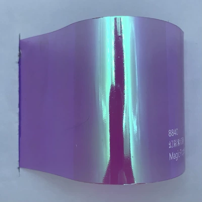 Car headlight protective film, Film Series Headlight Film Gradient - 8840-symphony-purple-light-film-039m15-rollscarton