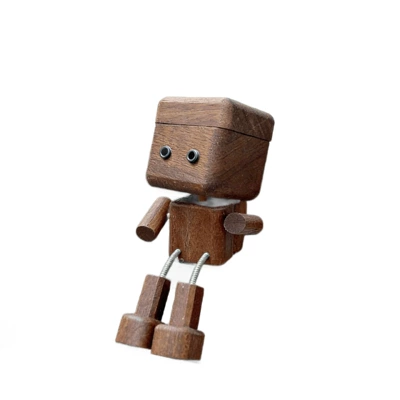 Creative Decoration, Cute Robot Car, Car ornaments