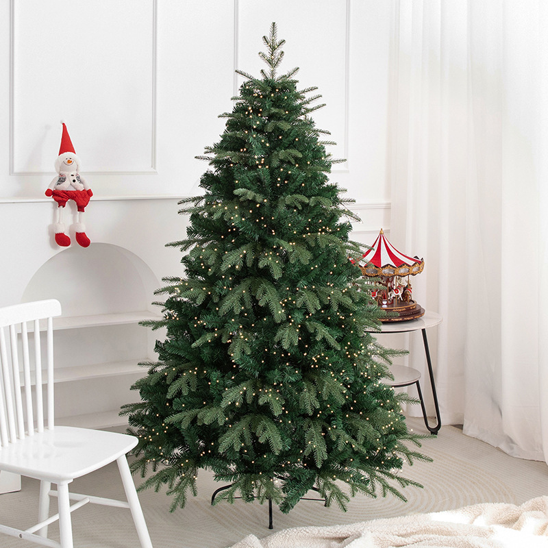 Shengyuan gran pe mezcla de PVC decoración de árbol de Navidad decoración interior y exterior decoración al por mayor
