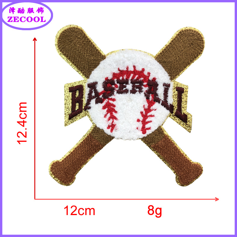 그릿 바닥 * 흰색 * 박쥐 * 높이 12 .. 5cm * 수건 자수