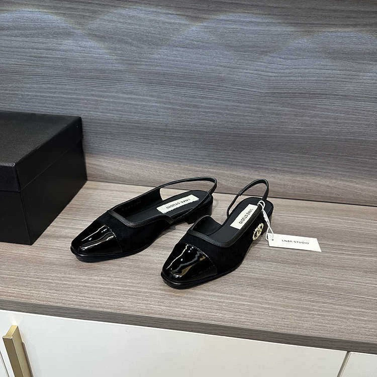 Летние модные сандалии, стиль Chanel, французский стиль