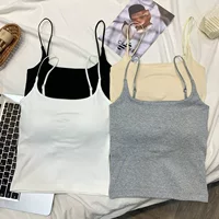Colored top with cups, underwear as outerwear, body-friendly tube top, beautiful back, simple and elegant design