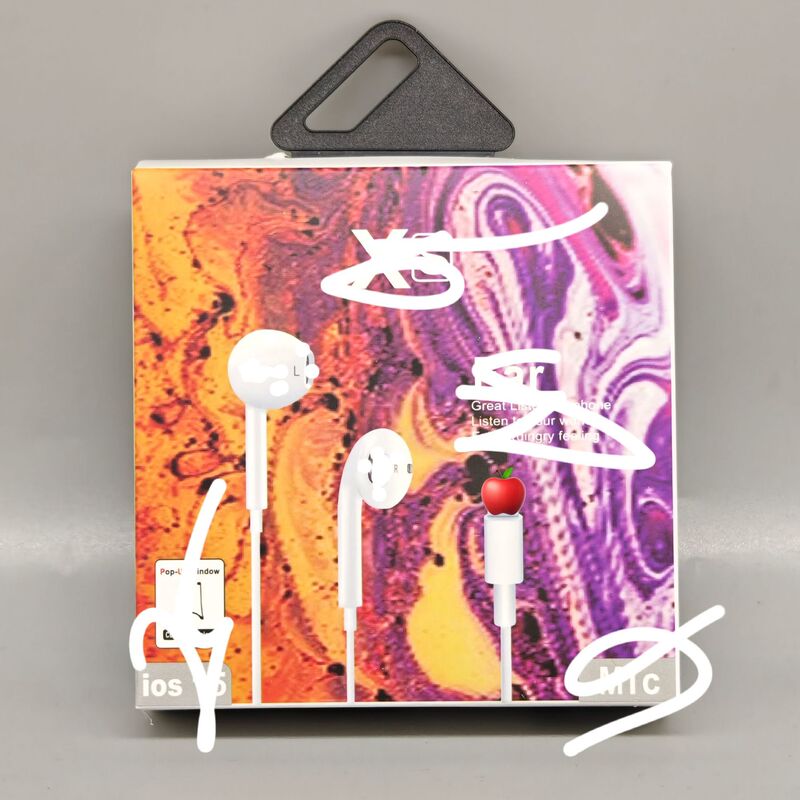 Plug and Play Earphones Can Make Calls, Suitable for Apple 7 8 X 11 12 13 Apple 14 Mobile Phone Earphones
