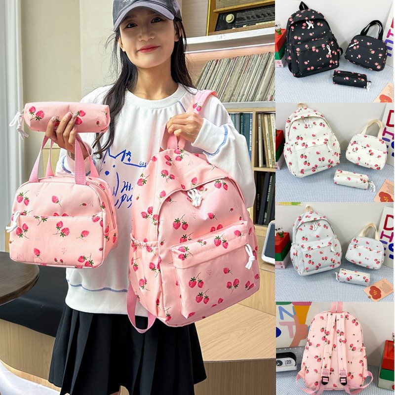 2025 nueva mochila escolar de gran capacidad de dibujos animados linda mochila para estudiantes de primaria y secundaria casual mochila de gran capacidad resistente al desgaste