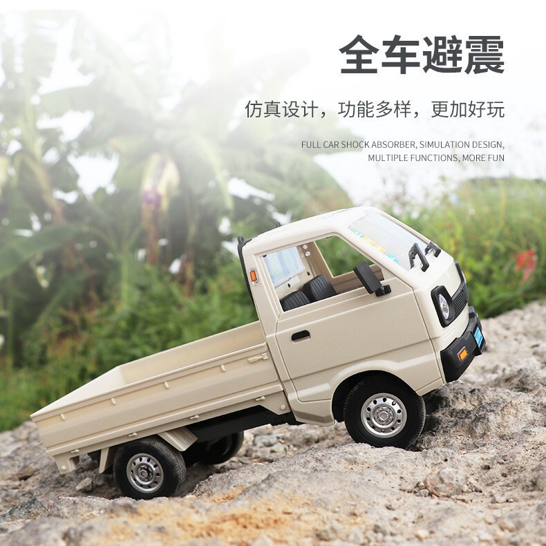 MINI MINI remote control truck 2.4G full scale 1:16 remote control micro card mold simulation toy drift car model