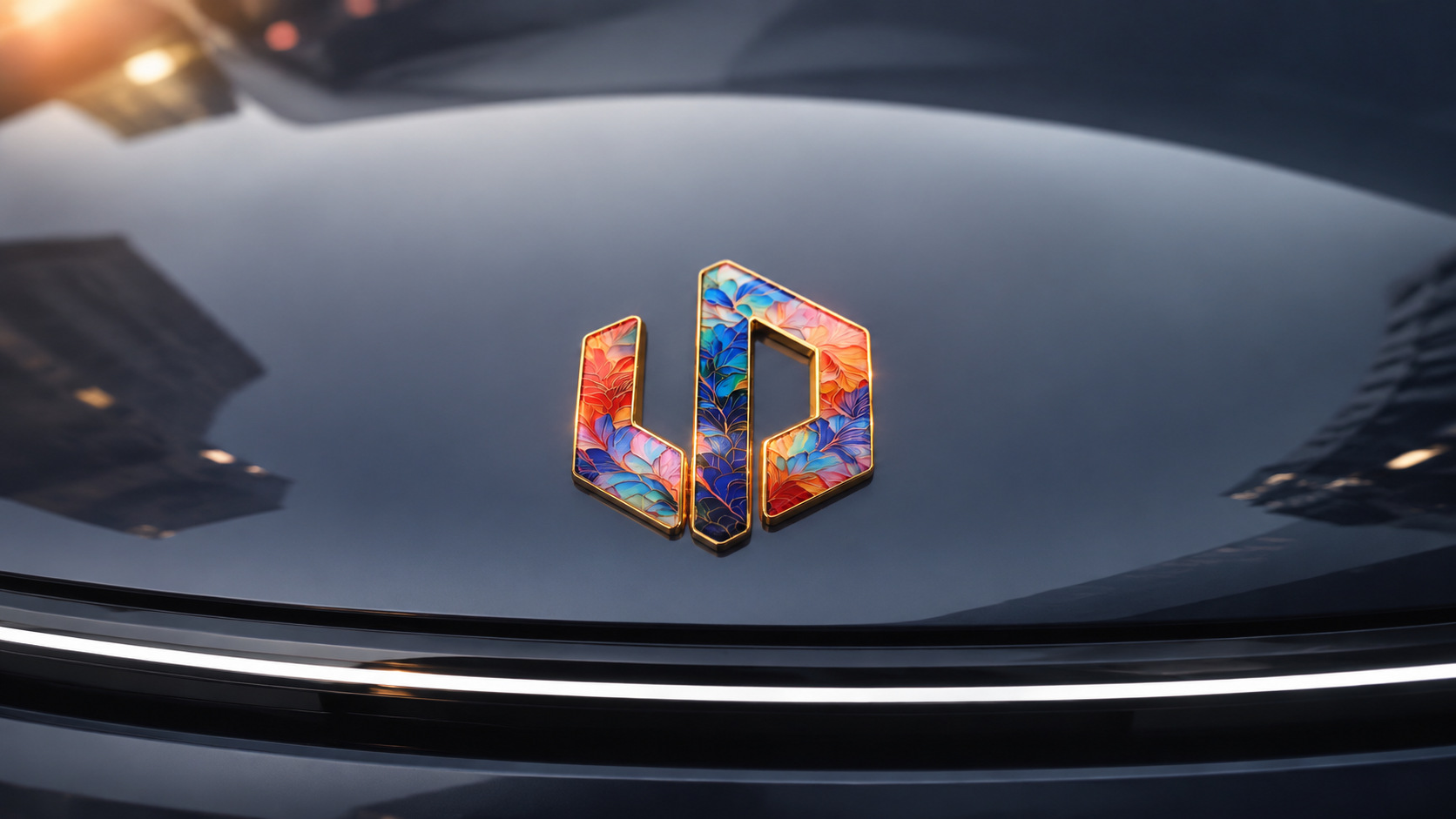 Leapmotor Exclusive Imitation Enamel C11 C16 C10 A10 Front Logo Decoration Modification Sticker for Engine Hood Car Emblem Sticker